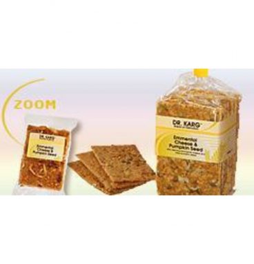 3x Dr karg Cracker Kaas Pomp Bio 200 gr