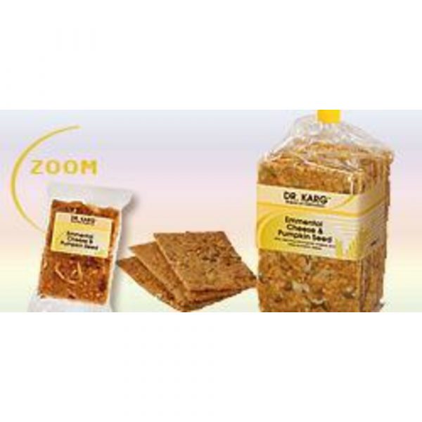 3x Dr karg Cracker Kaas Pomp Bio 200 gr