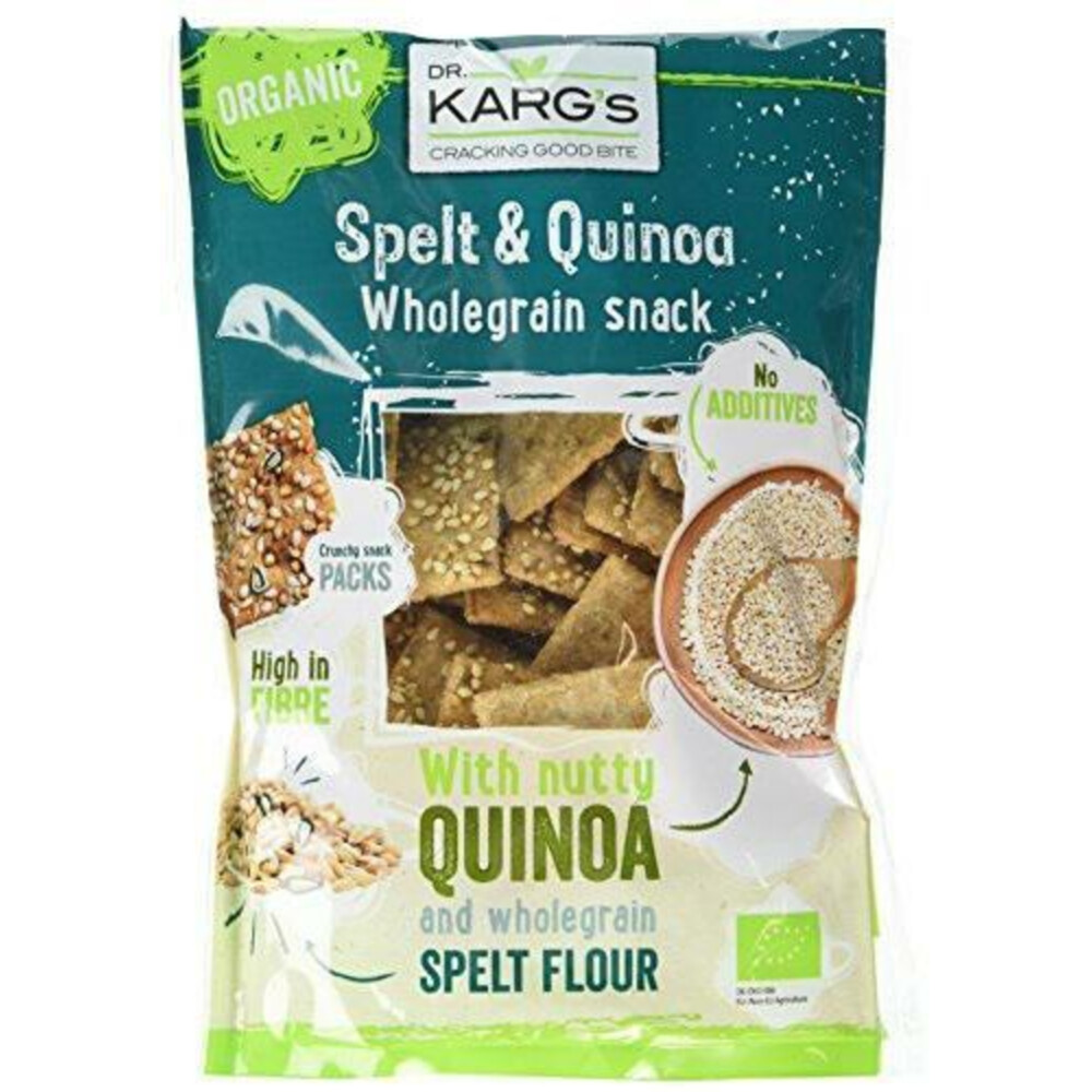 3x Dr karg Snack Spelt Quinoa Bio 110 gr