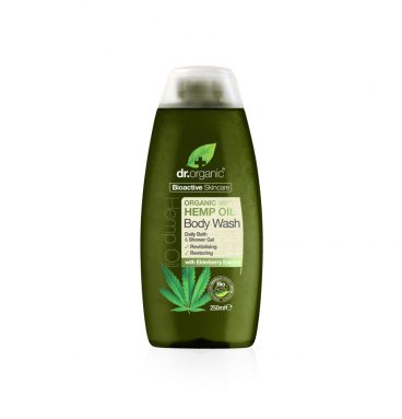 Dr. Organic Hennepolie Body Wash 250 ml