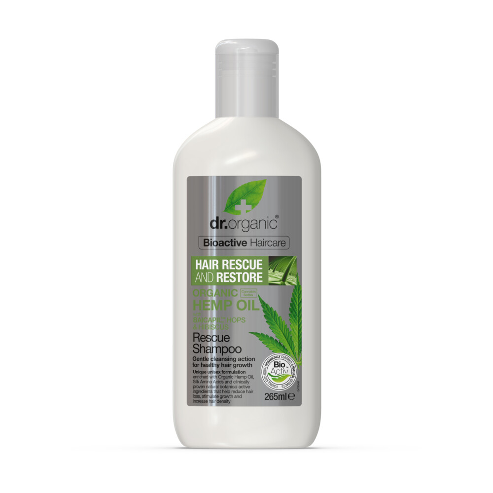 Dr. Organic Hennepolie Shampoo 265 ml