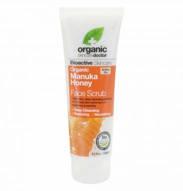 Dr. Organic Manuka Honing Gezichtsscrub 125 ml