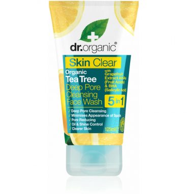 Dr. Organic Skin Clear Face Wash 125 ml