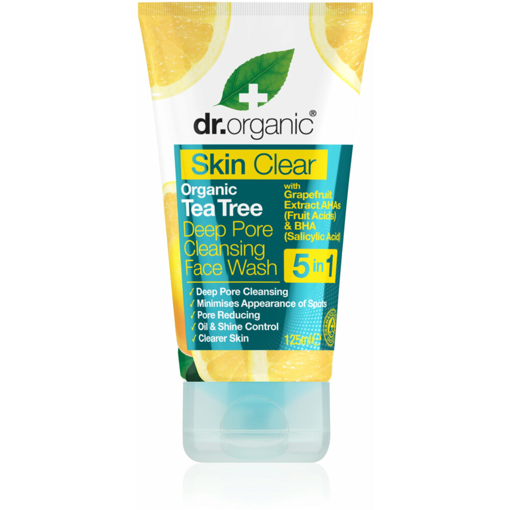 Dr. Organic Skin Clear Face Wash 125 ml