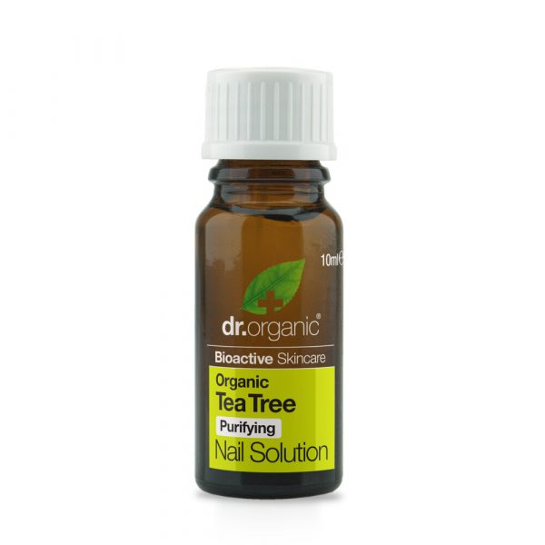 6x Dr. Organic Tea Tree Nagel Solution 10 ml