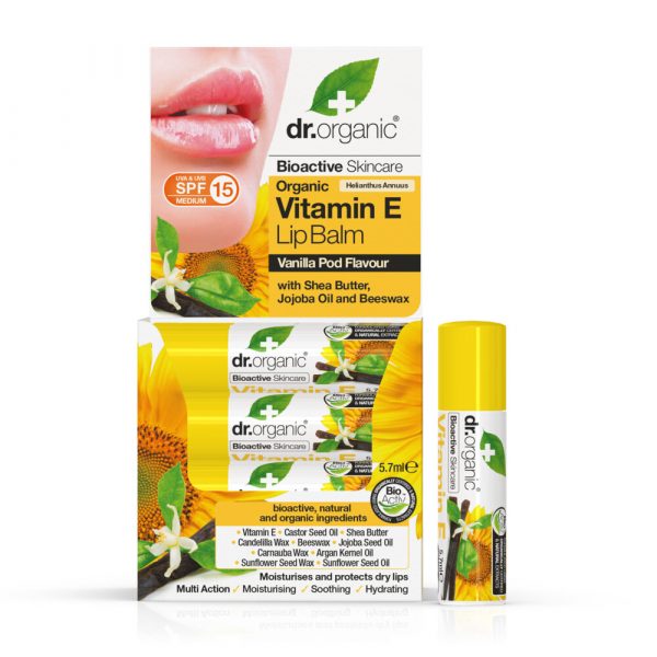 Dr. Organic Vitamine E Lipbalsem 5.7 ml