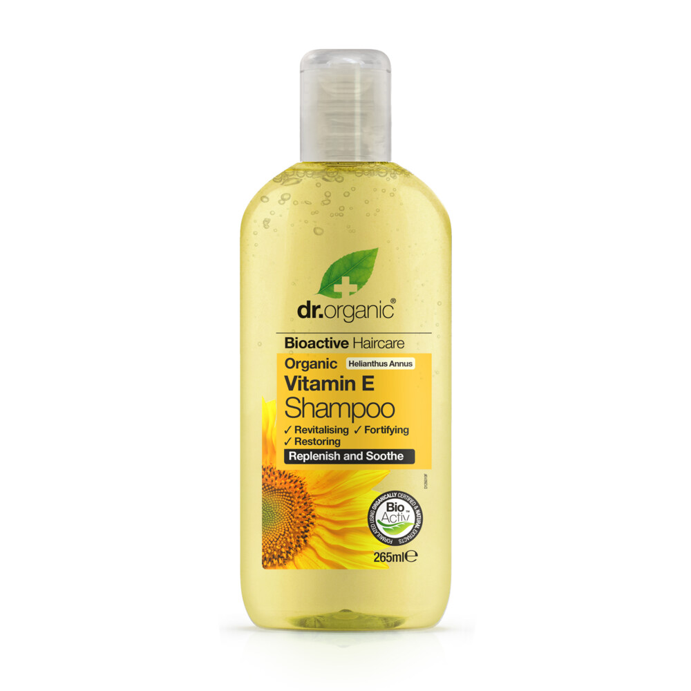 6x Dr. Organic Vitamine E Shampoo 265 ml