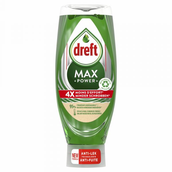 8x Dreft Max Power Afwasmiddel Original 650 ml