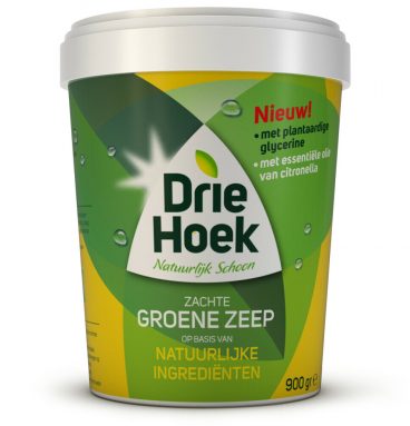 Driehoek Groene Zeep 900 gr