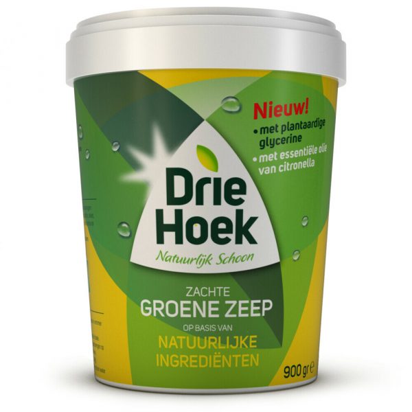 Driehoek Groene Zeep 900 gr