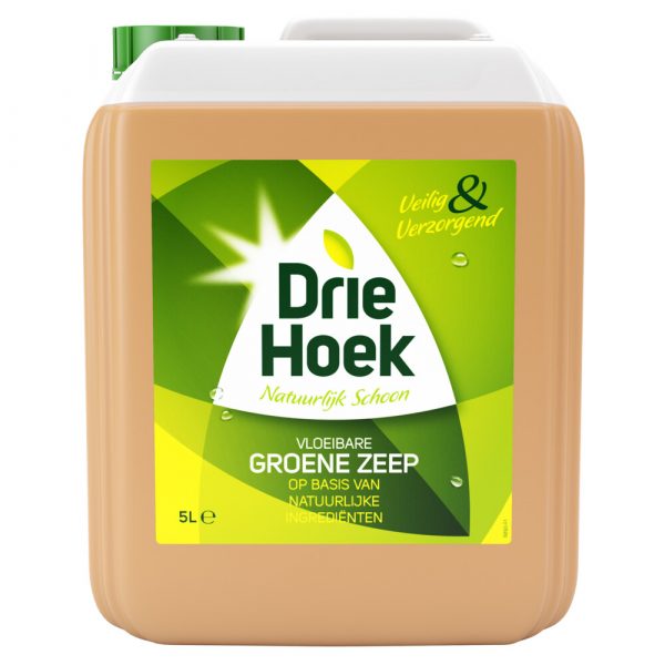 Driehoek Vloeibare Groene Zeep 5 liter