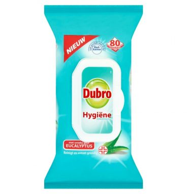 Dubro Doekjes Hygiëne Eucalyptus 80 doekjes