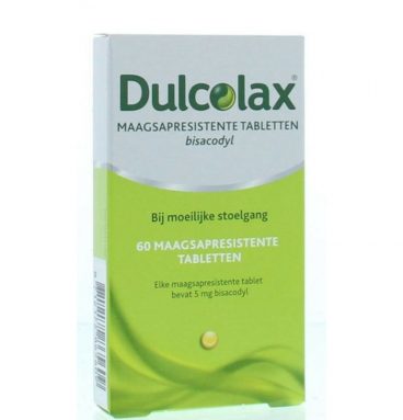 Dulcolax Bisacodyl 5 mg 60 tabletten