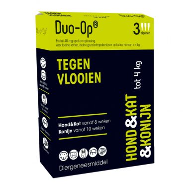 Duo-op Anti Vlooiendruppels Hond