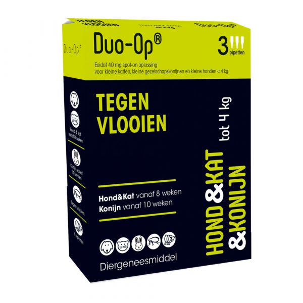 Duo-op Anti Vlooiendruppels Hond