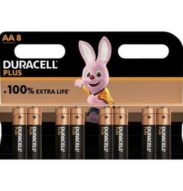 Duracell AA Alkaline batterij Plus Power 8 stuks