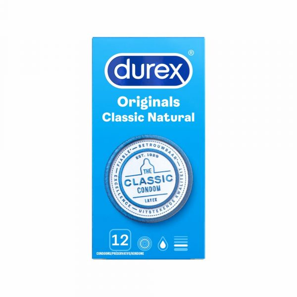 Durex Condooms Classic Natural 12 stuks