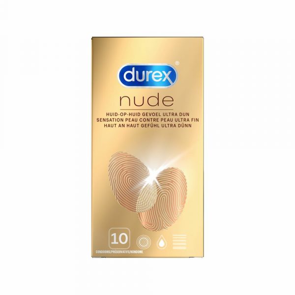 6x Durex Condooms Nude 10 stuks