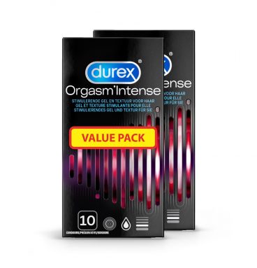 Durex Condooms Orgasm Intense 20 stuks