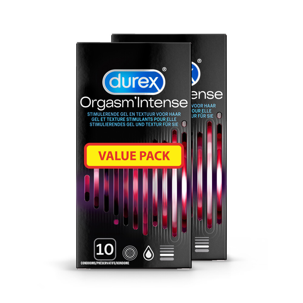 Durex Condooms Orgasm Intense 20 stuks