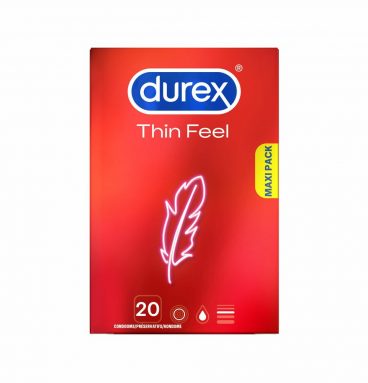 6x Durex Condooms Thin Feel 20 stuks