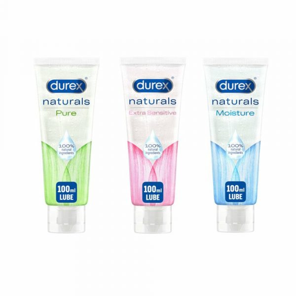 Durex Glijmiddel Natural Pure en Extra Sensitive en Hydraterend Pakket