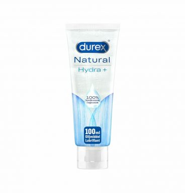 2x Durex Glijmiddel Naturel Hydra+ 100% natuurlijk 100 ml