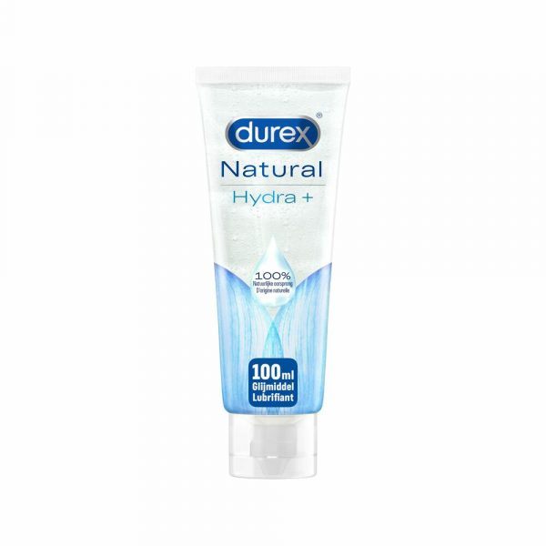 2x Durex Glijmiddel Naturel Hydra+ 100% natuurlijk 100 ml