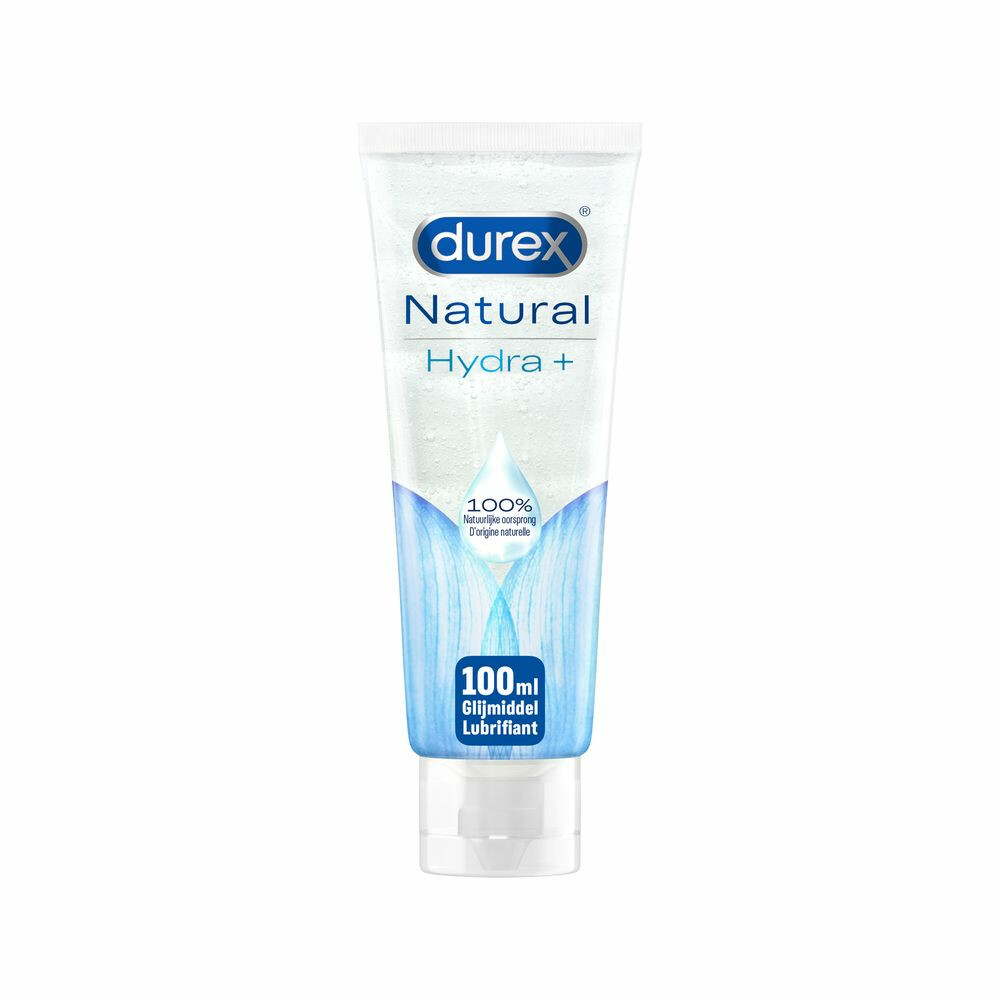 2x Durex Glijmiddel Naturel Hydra+ 100% natuurlijk 100 ml