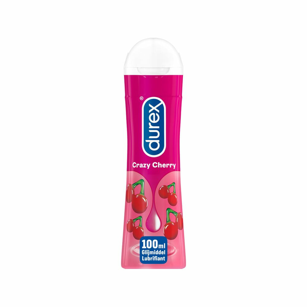 6x Durex Play Glijmiddel Crazy Cherry 100 ml