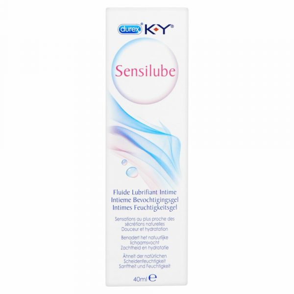 3x Durex Sensilube Intiem Vloeibaar Glijmiddel 40 ml