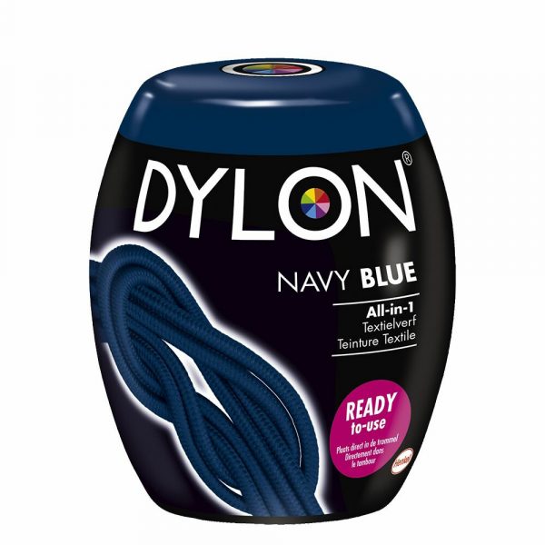 3x Dylon Textielverf Navy Blue 350 gr