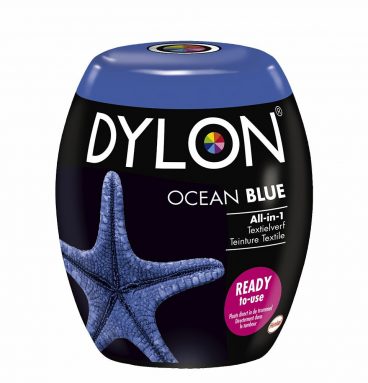 3x Dylon Textielverf Ocean Blue 350 gr