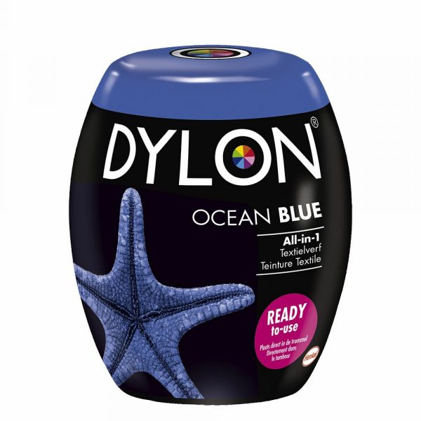 3x Dylon Textielverf Ocean Blue 350 gr