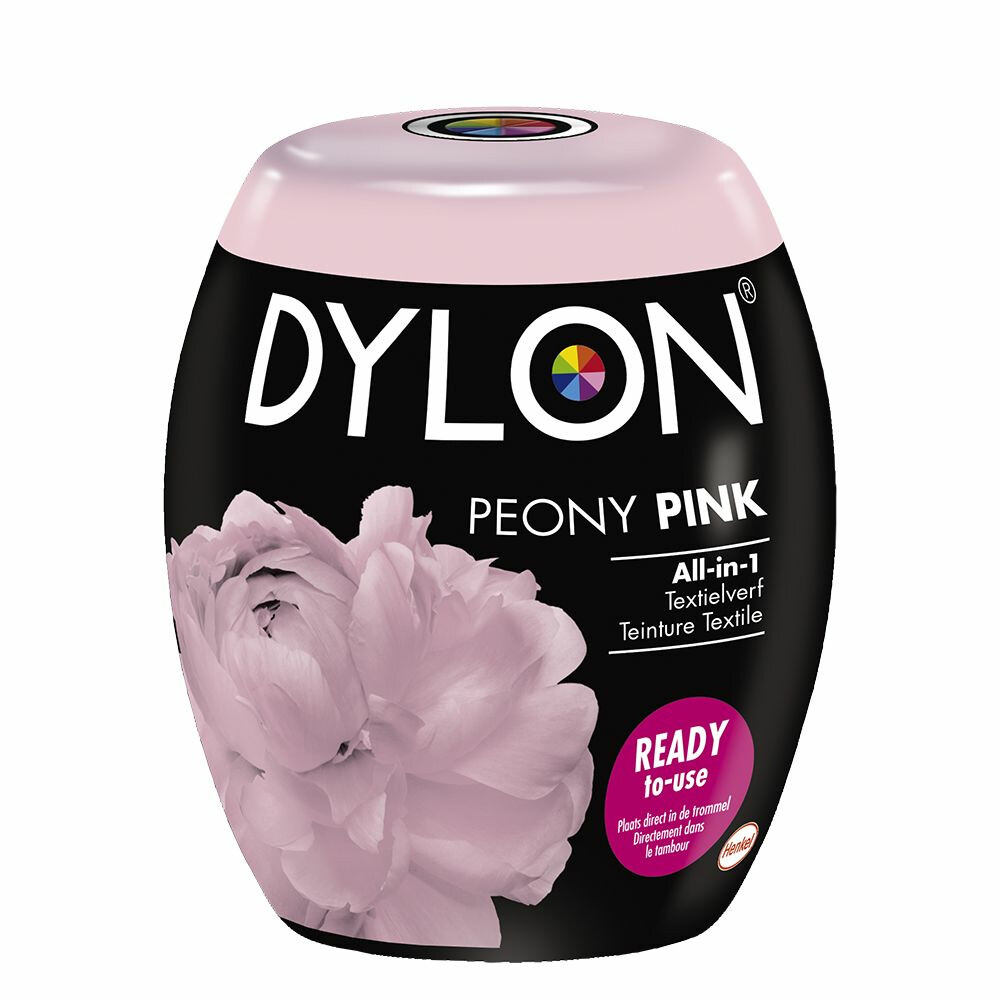 3x Dylon Textielverf Peony Pink 350 gr