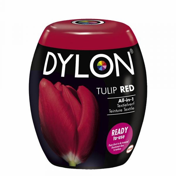 3x Dylon Textielverf Red Tulip 350 gr