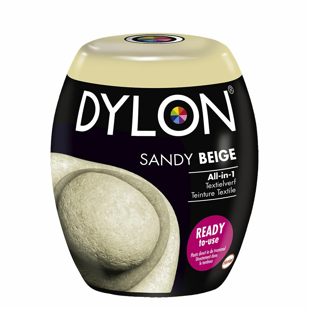 3x Dylon Textielverf Sandy Beige 350 gr