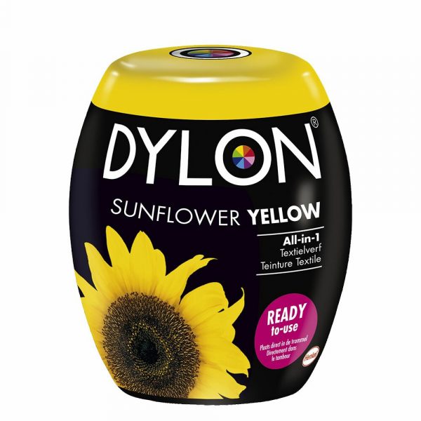 3x Dylon Textielverf Yellow Sunflower 350 gr