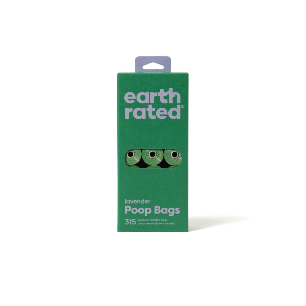 Earth Rated Eco Poepzakjes Lavendel 21 x 15 zakjes