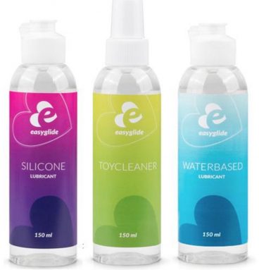 EasyGlide Glijmiddel en Toy Cleaner Pakket