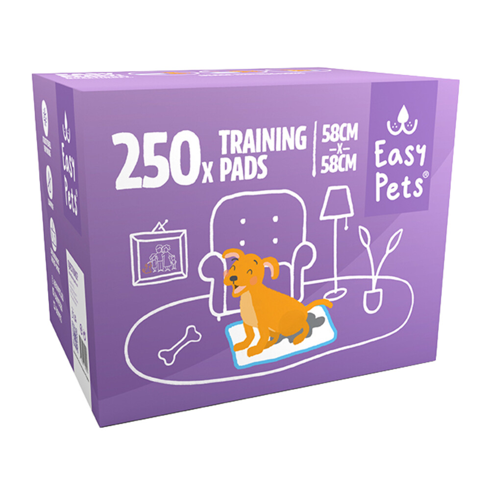 EasyPets Trainingspads 58 x 58 cm 250 stuks