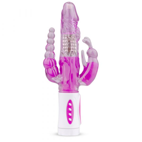 Easytoys Vibrator Driedubbele Raving Rabbit