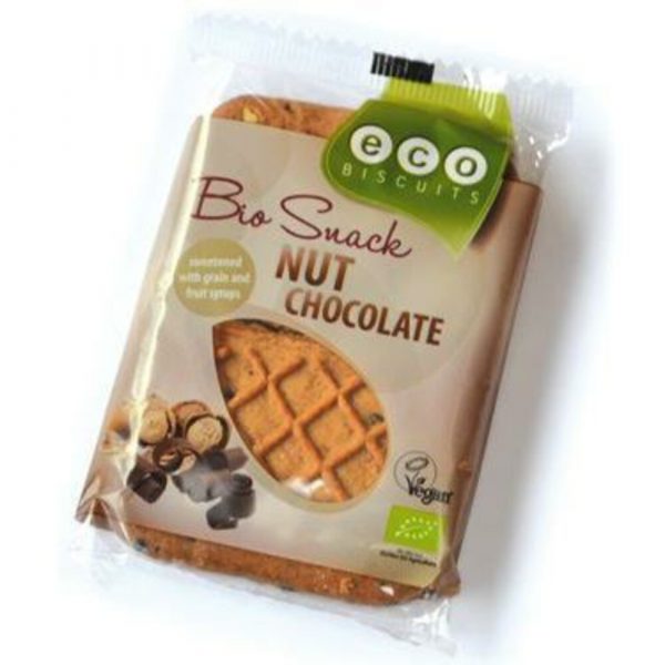 3x Ecobiscuit Noten Choc Biscuit Bio 45 gr