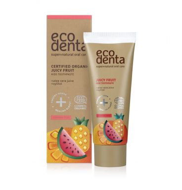 Ecodenta Tandpasta Organic Kids Sappig Fruit 75 ml