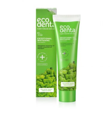 Ecodenta Tandpasta Whitening Bergamot Citroenoliën&Kalident 100 ml