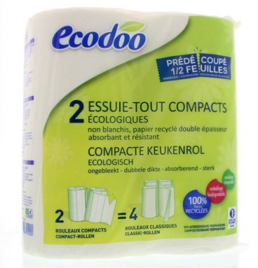 3x Ecodoo Keukenrol 2 stuks