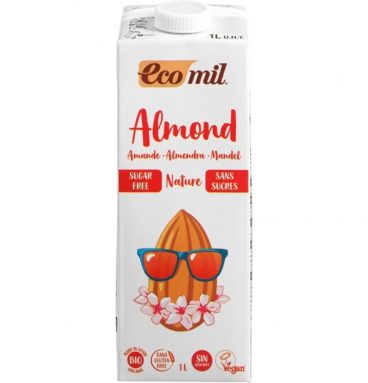 3x Ecomil Amandeldrank Naturel Bio 1liter