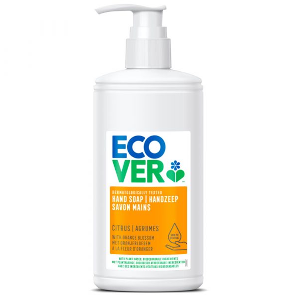 6x Ecover Handzeep Citrus en Oranjebloesem 250 ml