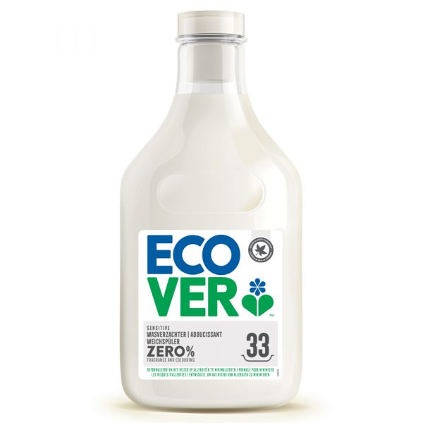 6x Ecover Wasverzachter Zero 1 liter