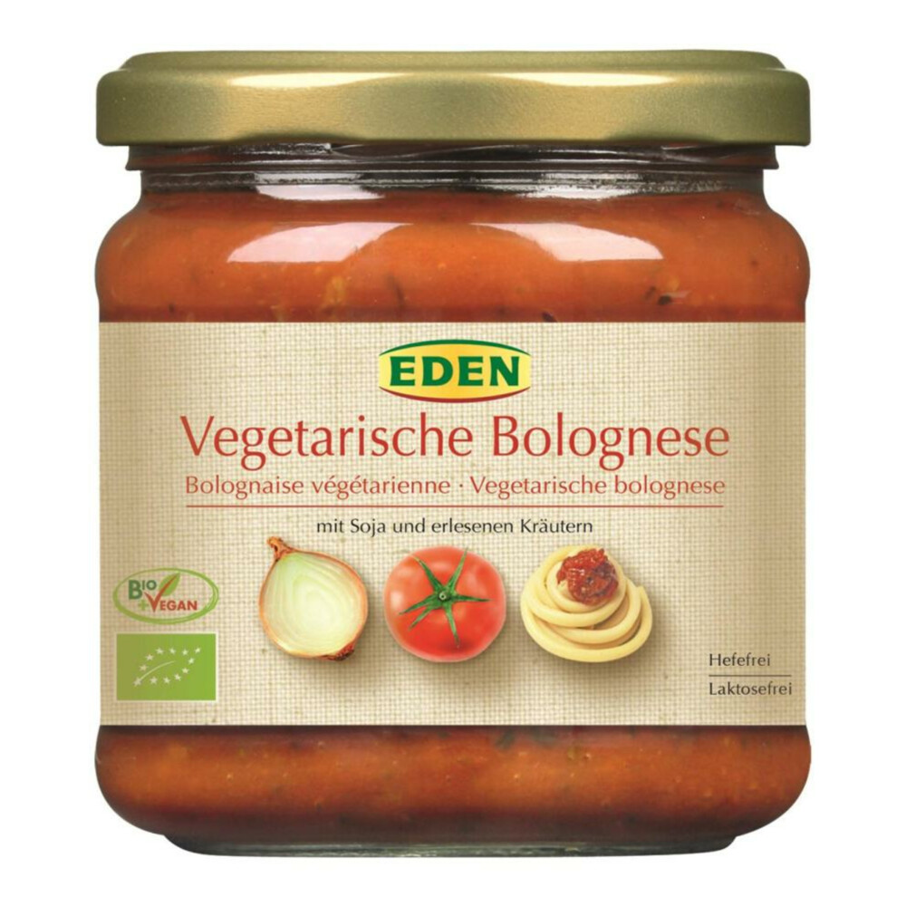 3x Eden Bolognesesaus Vegetarisch Bio 375 gr